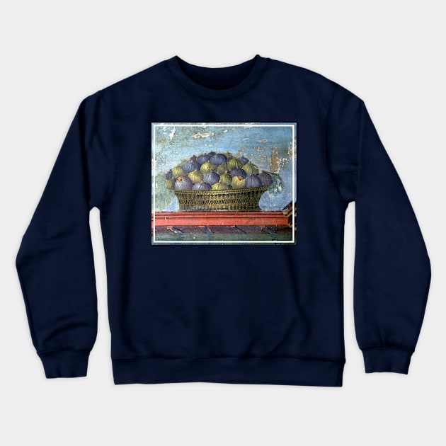 Poppea's figs basket Crewneck Sweatshirt by Mosaicblues